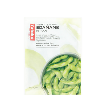 YUTAKA Ready Salted Edamame Soybeans In Pods 400g (Frozen) - Longdan Official