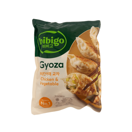 CJ BIBIGO Gyoza Dumplings Chicken and Vegetable 600g (Case 12)