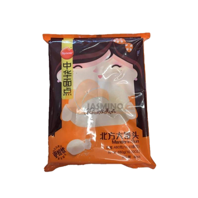 Synear Mandarin Bun (Big Size) 480g (Frozen) - Longdan Official Online Store