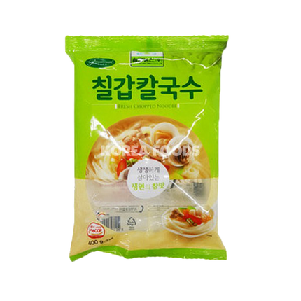 Chil Kab Frozen Kalkooksoo (Thick Noodle) 400g (Frozen) - Longdan Official