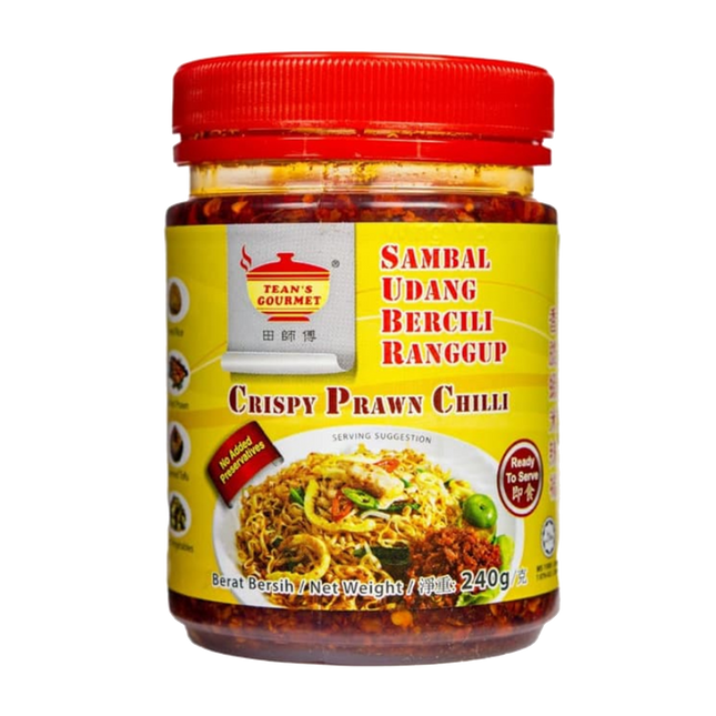 TEANS GOURMET Crispy Prawn Chilli 240g - Longdan Official Online Store