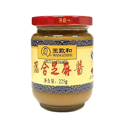 Wang Zhi He Sesame Paste with Peanut Butter 225G - Longdan Official