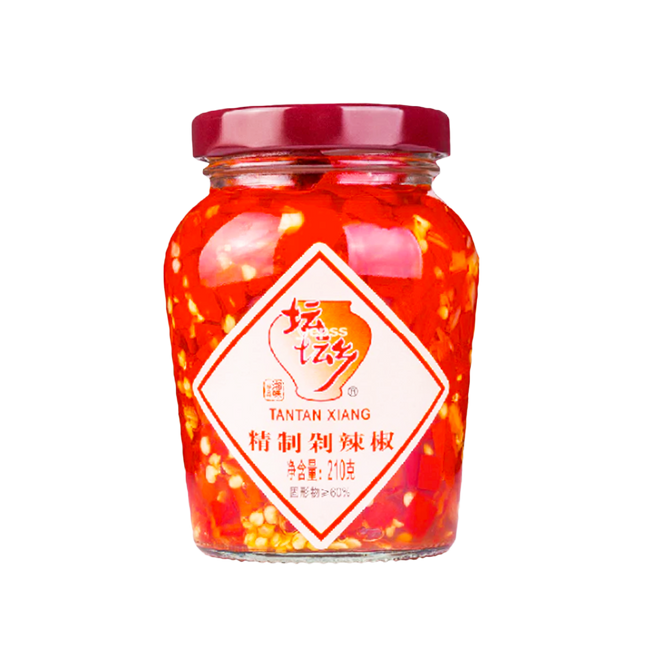 TANTAN XIANG Chopped Red Chilli 210g - Longdan Official
