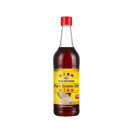 Pearl River Bridge Sesame Oil (100%) 500ml (Case 12)
