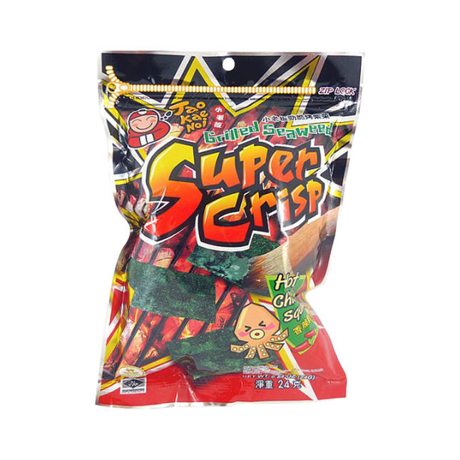 TAOKAENOI Grilled Super Crisp - Hot Chilli Squid 24g (Case 48)
