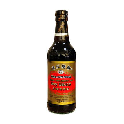 PEARL RIVER BRIDGE Gold Label Superior Light Soy Sauce 500Ml (Case 12)