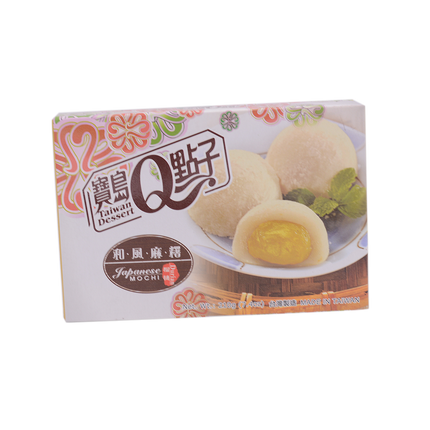 Q Taiwan Dessert Japanese Mochi Durian Flavour 210g - Longdan Online Supermarket