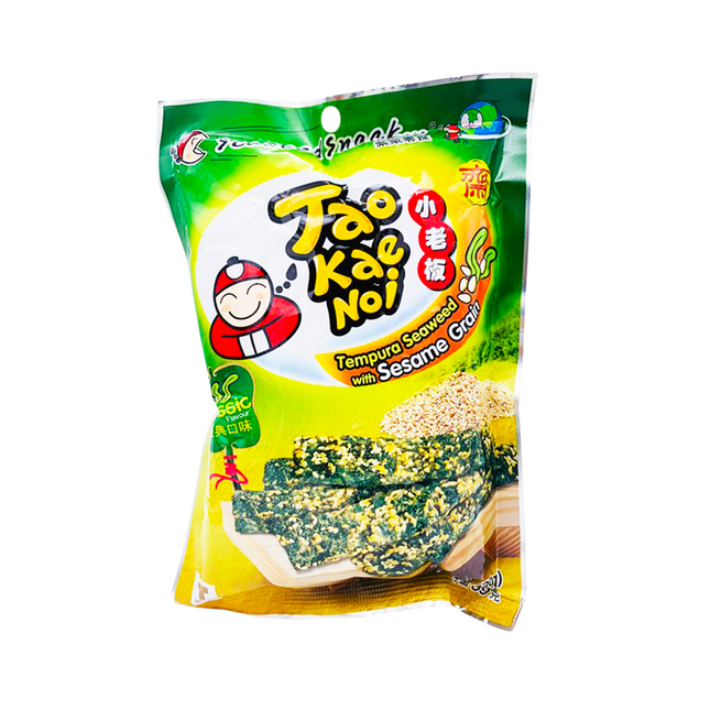 TAOKAENOI Hi -Tempura Crisp Seaweed - Sesame Grain 39g - Longdan Official