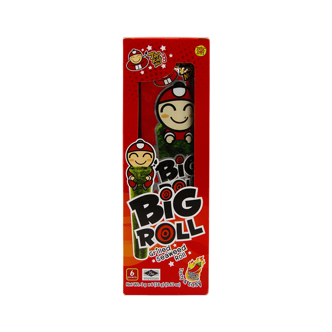 TAOKAENOI Big Roll Hot & Spicy Flavour (6x3.6g) - Longdan Official