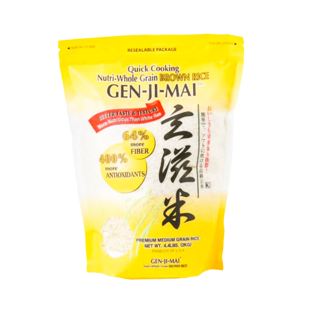 SUN VALLEY Rice Gen Ji Mai Semi-Brown rice 2kg (Case 8)