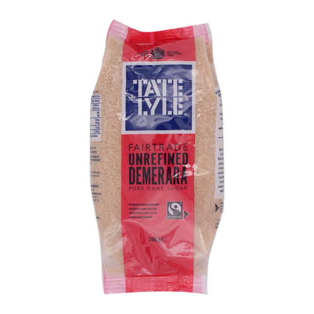 Tate & Lyle Fair Trade Demerara Sugar 500g - Longdan Online Supermarket