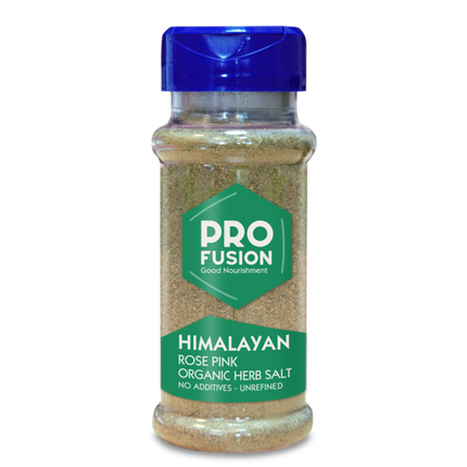PROFUSION ORG Himalayan Rose Pink Herbal Salt-Fine Table shaker 100g - Longdan Online Supermarket