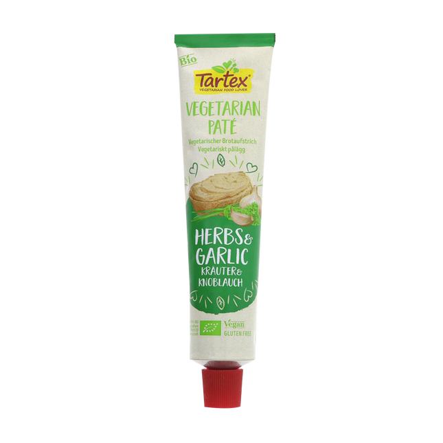 TARTEX Herb & Garlic Pate - Organic 200g - Longdan Online Supermarket