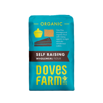 DOVES FARM Self Raising Wholemeal Flour (Stoneground) 1kg - Longdan Official