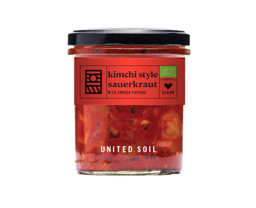 UNITED SOIL Kimchi Style Sauerkraut with Smoked Paprika 290g - Longdan Official
