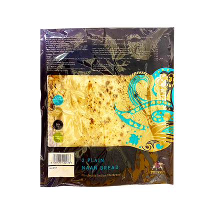 PREVINS Plain Tandoori Naan Bread 320g (BBD 20/12/2022) (Case 15)