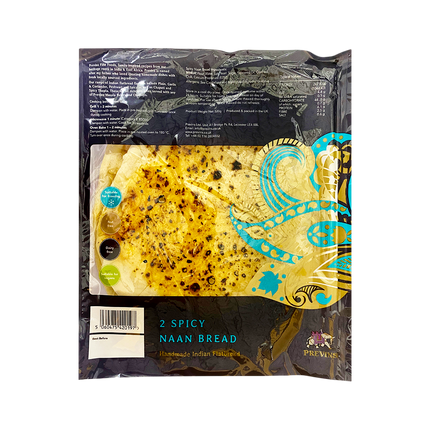 PREVINS Spicy Tandoori Naan Bread 320g (BBD 20/12/2022) (Case 15)