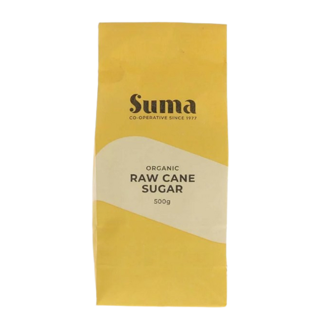 SUMA - ORGANIC Raw Cane Sugar 500g (Case 6)