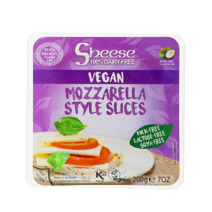 BUTE ISLAND FOODS Mozzarella Style Slices 180g - Longdan Official