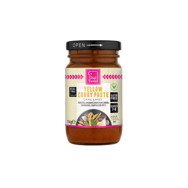 Thai Taste Gang Garee Yellow Curry Paste 114g (Case 6)