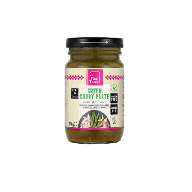 Thai Taste Gang Keow Wan Green curry paste 114g (Case 6)