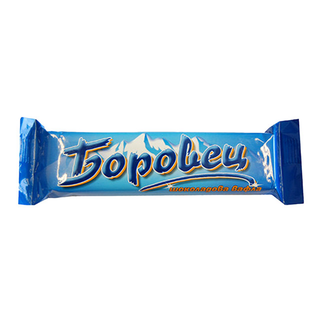 BOROVETS Wafer With Peanut (Cocoa Glazed) 55g (Case 72)