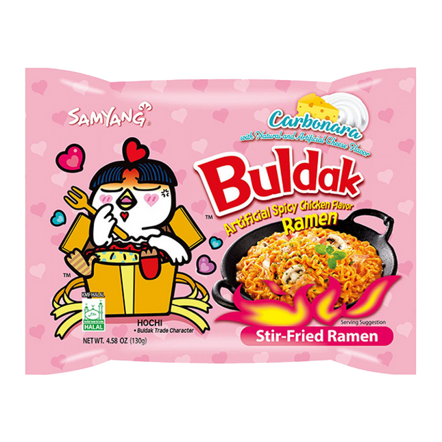 SAMYANG Hot Chicken Ramen Carbonara 130g (Case 40)