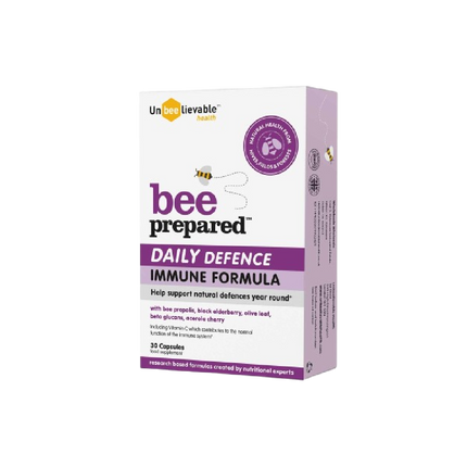 UNBEELIEVABLE HEALTH Bee Prep Immune Daily Defence 30 Capsules (Case 3)