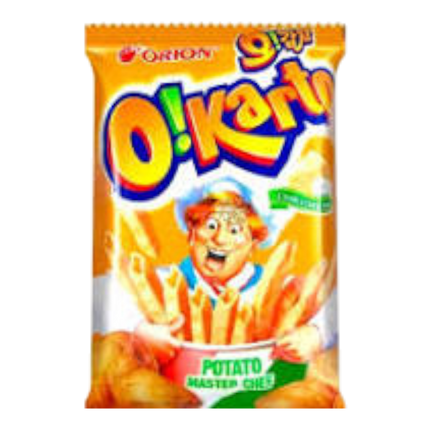 ORION O!Karto Potato Chips - Cream & Cheese Flavour 50g