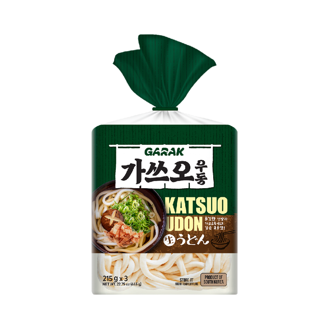GARAK Katsuo Udon 3pcs 645g (Case 12)