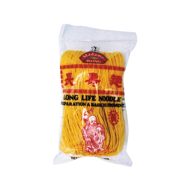 MADAME WONG Long Life Noodle (Turmeric Color) 400g (Case 50)