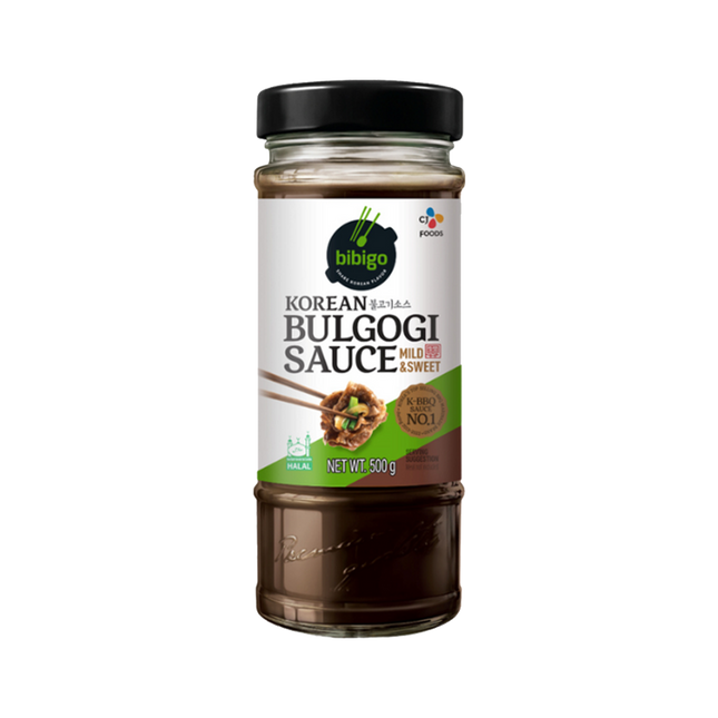 CJ BIBIGO Korea Bulgogi Sauce Mild & Sweet 500g (Case 12)