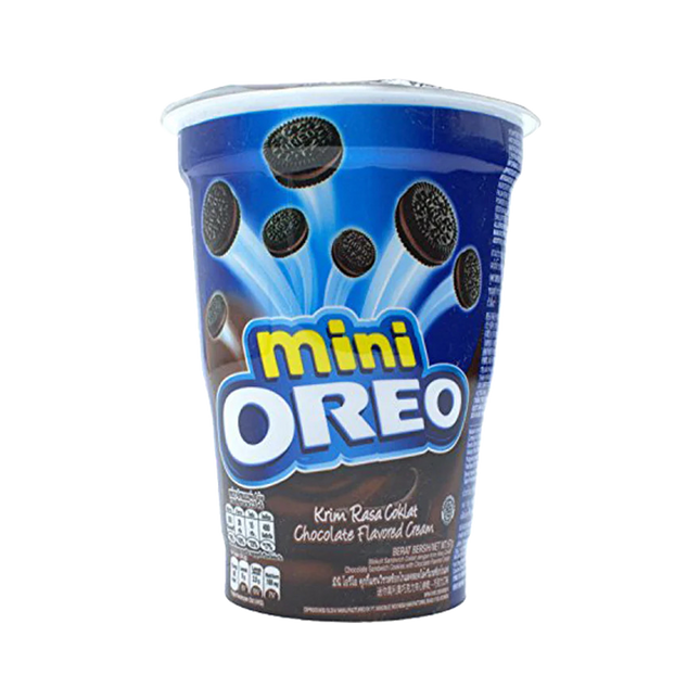 OREO Mini Cups Chocolate Cookies 61.3g (Case 24)