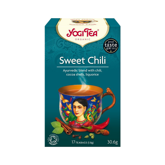 YOGI TEA Sweet Chilli 17 bags (Case 6)