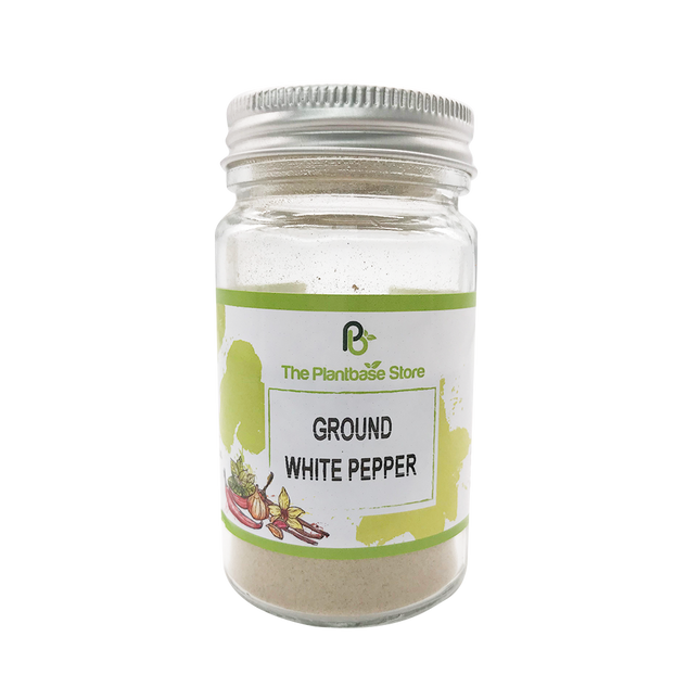 The Plantbase Store Ground White Pepper 55g - Longdan Official Online Store