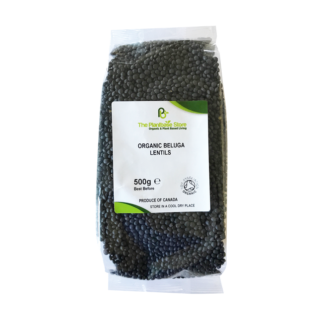 The Plantbase Store Organic Lentils Beluga 500g - Longdan Online Supermarket