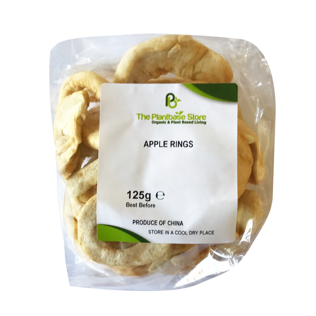 The Plantbase Store Apple Rings 125g - Longdan Online Supermarket