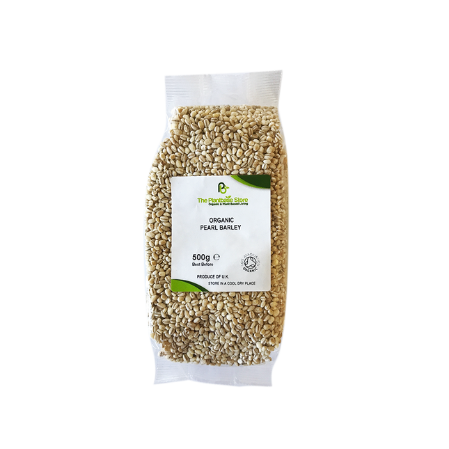The Plantbase Store Organic Pearl Barley 500g - Longdan Online Supermarket