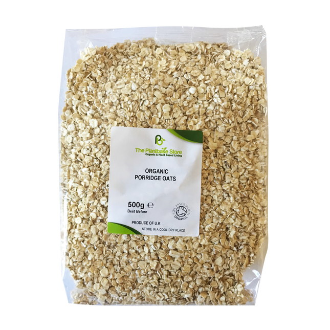 The Plantbase Store Organic Oat Porridge 500g - Longdan Online Supermarket
