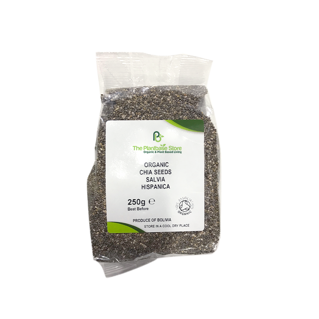 The Plantbase Store Organic Black Chia Seeds 250g - Longdan Online Supermarket
