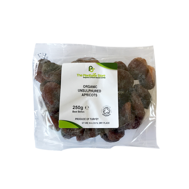 The Plantbase Store Organic Apricots Whole 250g - Longdan Online Supermarket