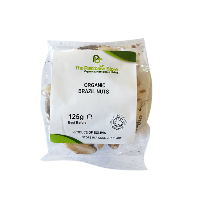The Plantbase Store Organic Brazils Whole Medium Midget 125g - Longdan Online Supermarket