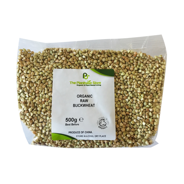 The Plantbase Store Organic Grain Raw Buckwheat 500g - Longdan Online Supermarket