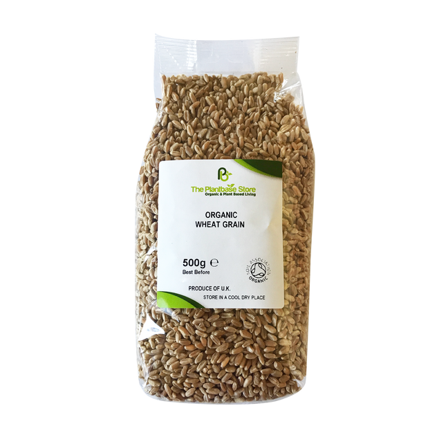 The Plantbase Store Organic Wheat Grain 500g - Longdan Online Supermarket
