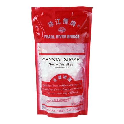 PEARL RIVER BRIDGE White Crystal Sugar 400g (Case 50)