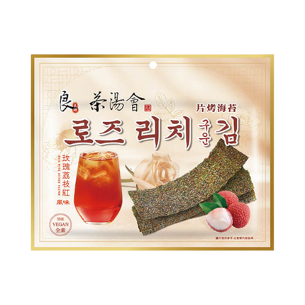 LiangHao x TP Tea-Roasted Seaweed (Rose Lychee Black Tea Flavor) 32g (Case 20)
