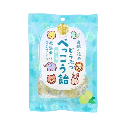 YASU TAKAMURA Animal Shaped Candy (Japanese Plum) 50g (Case 48)
