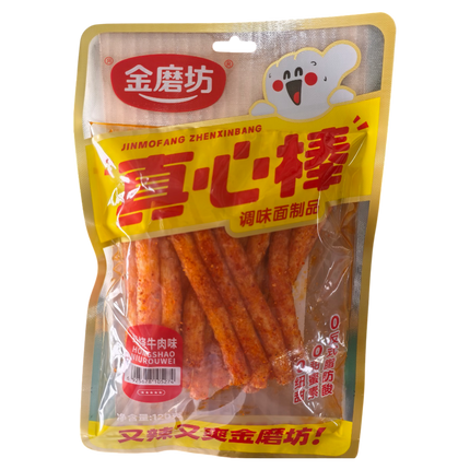 GOLDEN MILL Jumbo Latiao Gluten Sticks - Braised Beef 100g (Case 40)
