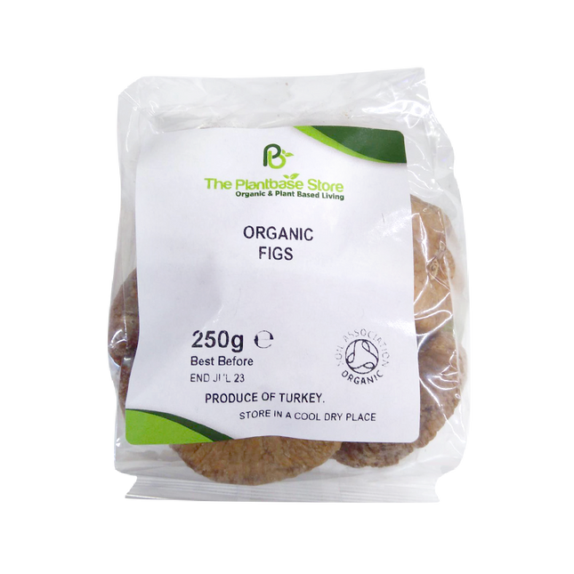 The Plantbase Store Organic Figs Lerida 250g - Longdan Official