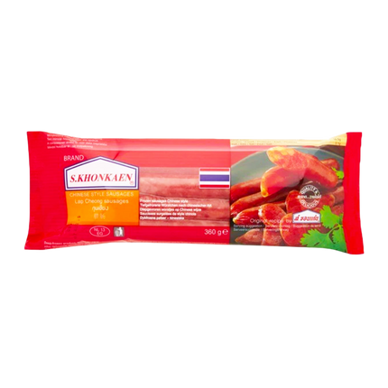 S.KHONKAEN Thai Sausages - Saikrok E-San 360g - Longdan Official